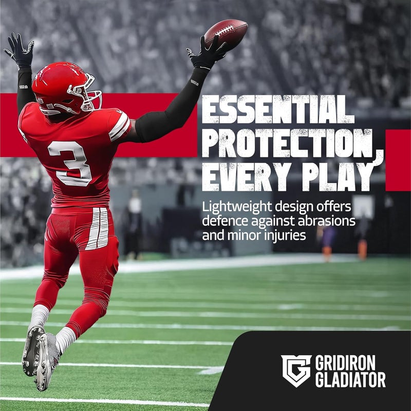 Gridiron Gladiator Football Arm Sleeve - Sport Compression Sleeves Men Women - Lightweight Breathable UPF 50+ Sun Protection - Image 5